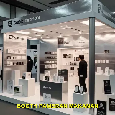 booth pameran makanan